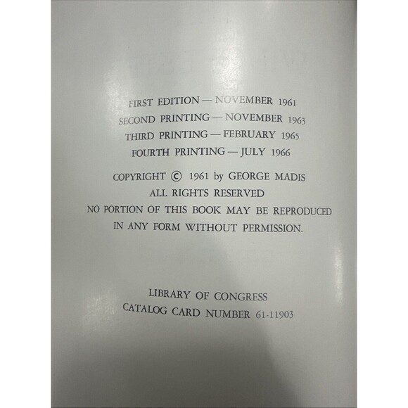 The Winchester Book By George Madis: 4th printing 1966 - Picture 4 of 13